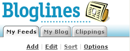 Bloglines.com: New UI